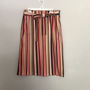 Striped skirt